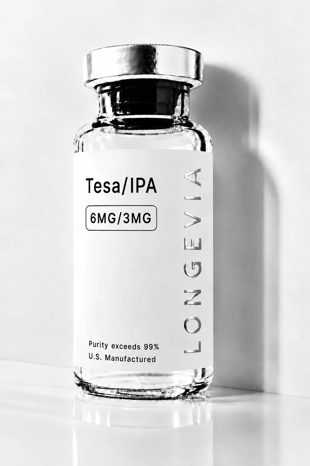 Tesa/IPA research peptide vial